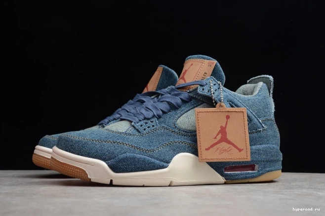 x Levi's Nike Air Jordan 4 AO2571-401 Denim 0627
